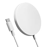 ラスタバナナ 充電ケーブル ワイヤレスチャージャー 2m Type-C ケーブル一体型 マグネット内蔵 ホワイト R20WCC15W04WH