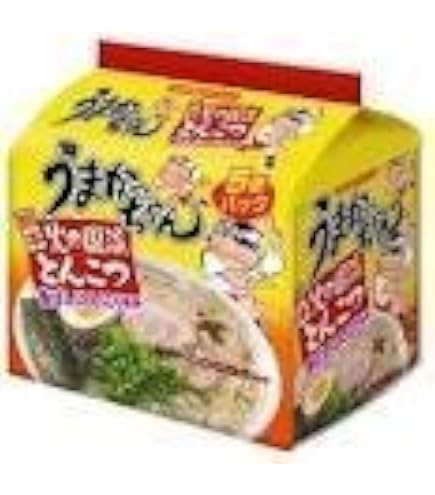 Amazon.co.jp: ハウス うまかっちゃん 鹿児島黒豚とんこつ 5個パック