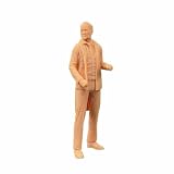 ZEDACAKAI 1/43 フィギュア 調査員 男性ボクサー ウーマンスカウト モデルコスチューム ミニチュアシーン GK 自分で色を塗る必要がある-No3