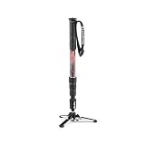 マンフロット(Manfrotto) ビデオ用一脚 Element MII ビデオ一脚 アルミニウム 4段 伸高128cm 自重0.67kg 最大耐荷重UNI/PdR 105:2021 16 kg ツイストロック MVMELMIIA4