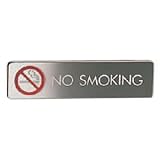 シロクマ 表札 NOSMOKING ゴールド NB-4-13