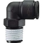 チヨダ ファイブ樹脂メイルエルボ 8ｍｍ・R1/4 FR802ML
