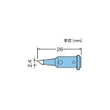 太洋電機産業:グット 替こて先2.4C型GP510用 GP-510RT-2.4C 型式:GP-510RT-2.4C