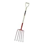 三条フジ　パイプ柄農用フォーク　5本爪