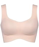 [ウイング/ワコール] ノンワイヤーブラジャー 脇高パッドでシルエットをキープ 【フィットトップ】 フルカップ Date. MB1010 レディース サンドベージュ S