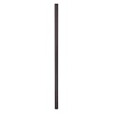 Luxury 84-inch Tall Post forアウトドアで、美しいロイヤルブロンズ仕上げ、2.97-inchオスエンド、Accepts 3インチ直径メスマウント、uql1188ライトPost
