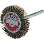 MURAKO(ムラコ) 軸付フラップ金具無し 外径50幅5軸径6mm 240# KN5005 【10個入り】