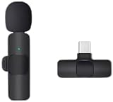 Eculcki ピンマイク スマホマイクスマホマイク ラベリアマイク 瞬時接続 APP不要 Bluetooth不要 7時間連続使用 360°集音 ノイズ軽減 小型 軽量 プラグ＆プレイ クリップ式 録音 撮影 ライブ配信 会議 生放送 (1-to-1-TYPECインターフェイスのハイエンドバージョンはフラッシュと同時使用をサポートします)