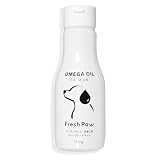 犬用 オメガ3 オイル 高濃度EPA・DHA FreshPaw 160g ノルウェー直輸入サーモンオイル × 亜麻仁油 × グレープシード 全犬種