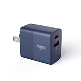 llano 30W PD充電器 (Super Si搭載/2ポートUSB-A & USB-C/折り畳み式 小型急速充電器)【PD3.0対応/Q