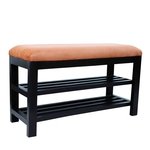 Homcom玄関靴ストレージオーガナイザーベンチ