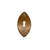 Brass accessory R.049 アンティーク 取っ手 真鍮 金具 家具 鍵穴 引出し