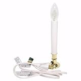 Gerson 60981 Candle Light Brass Base Electric Candle Light [並行輸入品]