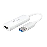 j5create JUA254 USB 3.0 - HDMI™ 外部ビデオアダプター ホワイト