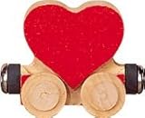 【米国正規商品・並行輸入】ネームトレイン 木製おもちゃ NameTrain Heart ハート
