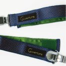 クウベルチュール bonbon ブランケットホルダー ネイビーブルー×グリーン