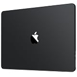 Soonjet MacBook Pro 16インチケース 2026 2025~2021 M5 M4~M1 Pro/Max [オリジナルカラー100%マッチ] [サイエンティフィックスリム] A3428/A3429/A3186/A3403/A2991/A2780/A2485 ノートパソコン用保護ハードケースカバー - スペースブラッククリア