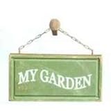 GARDEN COLLECTION 【85964】 ウッドボード MY GARDEN 300×150mm 0.5kg 木製