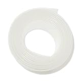 熱収縮チューブ 40mm 内径φ40mm (平置き幅65mm) 印字無しで綺麗☆ 収縮比率2:1 (40mm→20mm) シュリンクチューブ 絶縁チューブ 防水 高難燃性 収縮チューブ (2M, クリアー（透明）)
