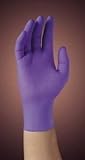 Kimberly-Clark Professional 50604 PURPLE NITRILE-XTRA Exam Gloves Beaded Cuff Lined X-Large Purple [