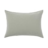 無印良品 洗いざらしまくらカバー50×70cm用 グリーン 84096044