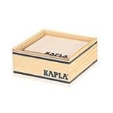Kapla カプラ 魔法の板 カラーカプラ 40枚入 クアドラット C40 ホワイト （おもちゃ 玩具 知育 積み木 プレゼント) [並行輸入品]