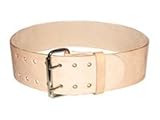 R & J Leathercraft - 3" Wide Leather Work Belt - 40" Waist (980M) [並行輸入品]