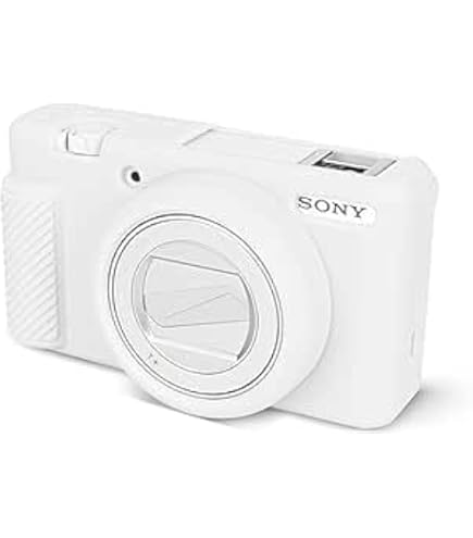 SONY ZV-1F ホワイト vlogカメラ　Sony ZV1 M2 ケース Amazon.com : Rieibi ZV-1F Camera Case, Soft Silicone Protective