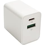 Kaito Denshi(海渡電子) PD 充電器 急速充電 20W Type-C USB PD3.0 QC3.0 Type-A 2ポート コンセント iPhone iPad Android 対応 白色