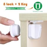 Itaar ベビーガード 引き出しロック 引き戸ロック 磁気ロック 見えないロック 安全ロック8個 磁気キー2個 ネジ32個 予備両面テープ32枚 日本語取扱説明書
