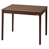 セレクトビーチ 90-120 エクステンションテーブル 伸長式 ダイニングテーブル 天然木 木製 ハーモニック メラミン KBT-1143 ウォルナット