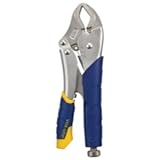 Plier Locking 10in Crved Jaw by Irwin Industrial