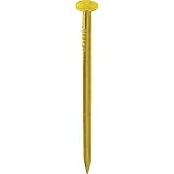 ダイドーハント (DAIDOHANT) (釘) 真鍮釘 [ 丸頭/ストレート ] (呼び径) 1.2 x (長さ) 10mm (約140本入) 10183049