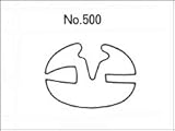 コクゴ 差込ゴム No.500 幅25mm 30m巻