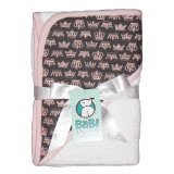 Crown Jewel Hooded Towel - White by Brag About Baby [並行輸入品]