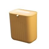 キッチンゴミ箱 蓋付き 壁掛けゴミ箱 生ゴミ用 ミニ 壁掛け 小さい 吊り下げゴミ箱 薄型 おしゃれ 設置簡単 密閉 大口径 防臭 ゴミ箱 キッチン リビング バスルーム トイレ