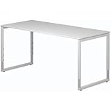 Garage パソコンデスク fantoni 高さ調節タイプ GX-167HJ 幅160cm 奥行き70cm 高さ調節62～82cm イタリア ファントーニ製 ホワイト