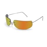 MCR Safety MX412AF Meta-Flex Smart-Fit Safety Glasses with Nickel Silver Temple and Gray Anti-Fog Le