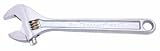 Adjustable ch, 12 Crescent Brand Chrome, Jaw Opening 1.5 by Cresent