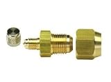 イチネンタスコ(旧:タスコジャパン):フレアユニオン(1/4″F側ムシ付) 型式:TA241TA-3