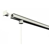 福井金属工芸 C型オールホワイト レールセット 1000mm 天井用 3533-W