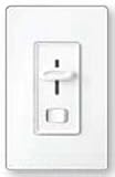 Lutron s-10p Skylark 120ボルト1000ワットSingle Pole白熱灯/ハロゲンPrese、 S-10P-WH