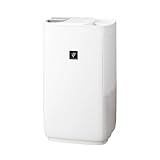 シャープ ハイブリッド式加湿器 HV-T55-W どっちも給水 プラズマクラスター Ag+イオン 4L ホワイト系