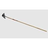 三角ホー/草刈り器具 【ロング柄】 木製柄 ウェイビーグリップ 刃部：ステンレス鋼 日本製 1200 〔園芸 ガーデニング用品〕