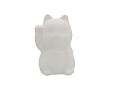 グラススクエア 素焼きの絵付け素体(製作体験)まねきねこ 6点