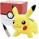 Amazon Jamcorp Pokemon Air 公式 ポケモンエアー ピカチュウ 正規品 空気入れ用ポンプ付き 乗用玩具 三輪車 おもちゃ
