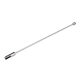 Tibemi 尿道プラグ 尿道ブジー ペニスプラグ 尿道拡張 ブジー ステンレス 尿道オナニー コックプラグ 固定リング付き 尿道プジー 男性用 アダルトグッズ 8mm