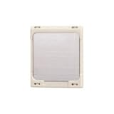 シロクマ U形マグネット補助板55mmアイボリ C-482U