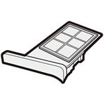 シャープ[SHARP]　シャープ洗濯機用吸気フィルター（210 337 0454） 【2103370454】