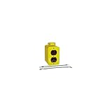 Woodhead 997-3000 Cord Reel With Accessory, Standard Duty, 4 Outlets, 12/3 SJTOW Cable Type, 35ft Co